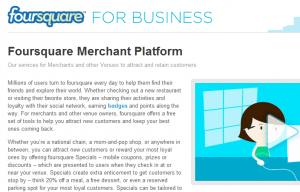 Foursquare-Merchant-Platform